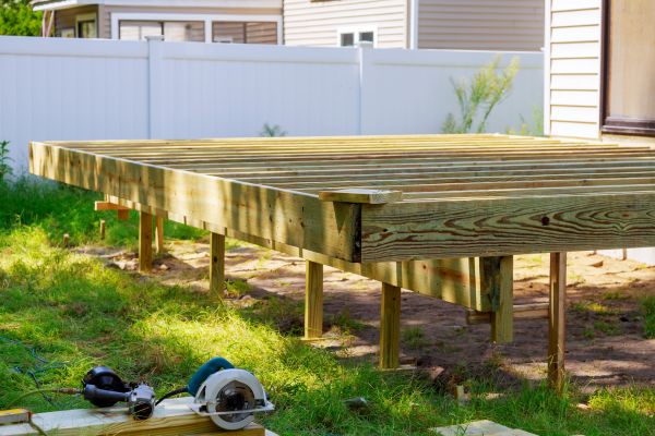 Cost of Elevated Deck Installation in San Marcos